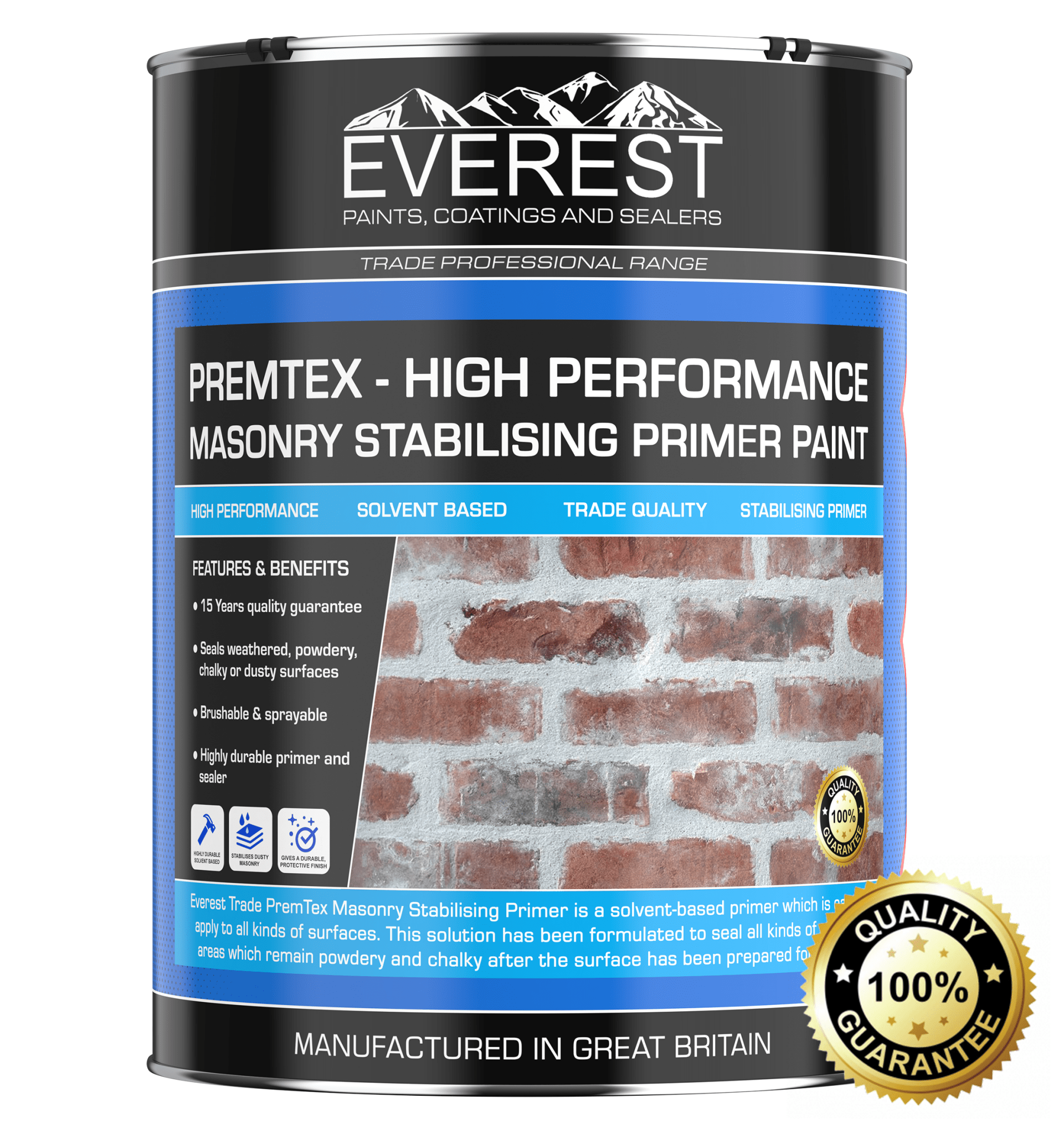 Everest - PremTex - Masonry Stabilising Primer - Everest Paints