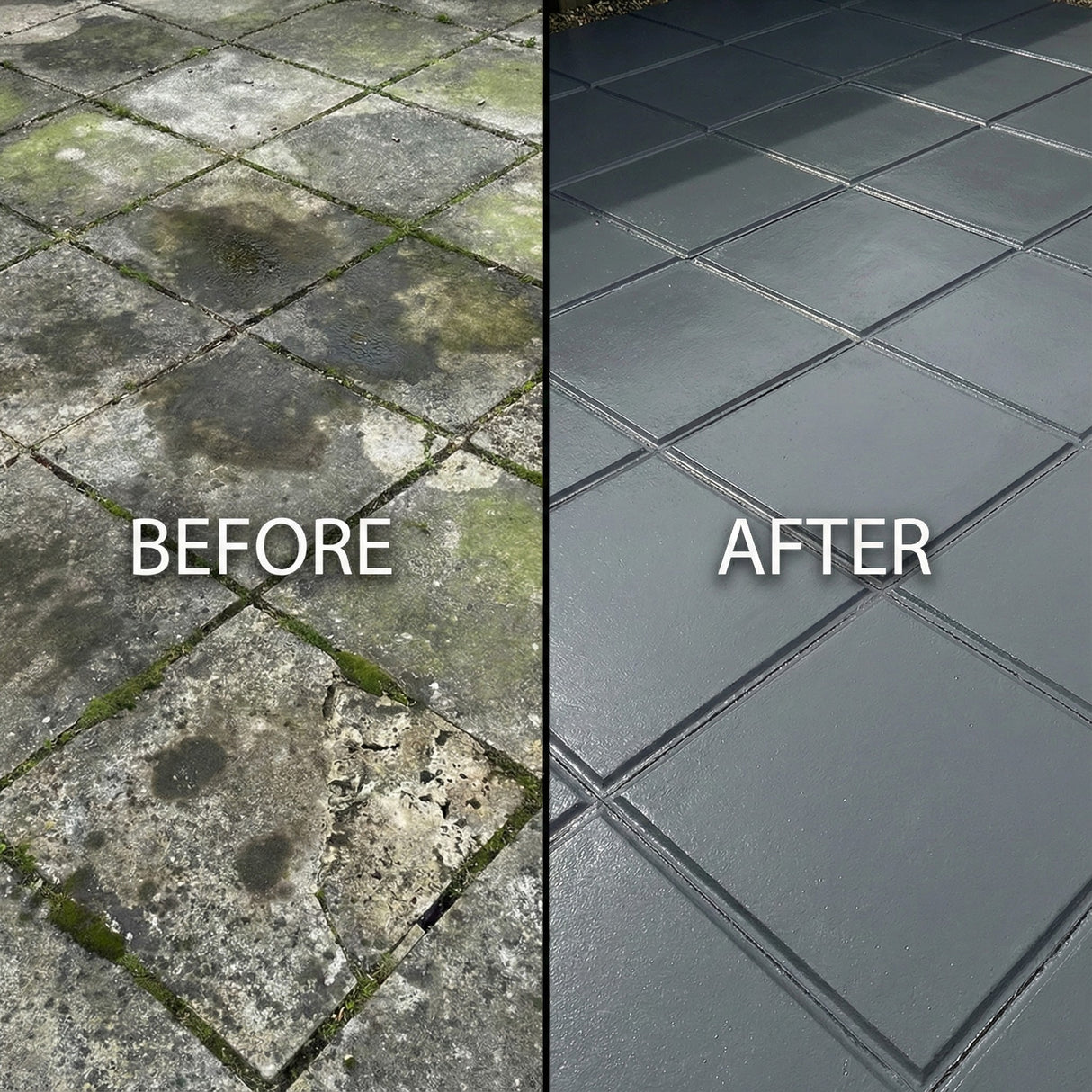 Ultimate QD Concrete Floor Paint and Sealer - Anti-Slip