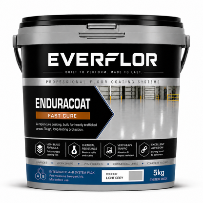 Everest Trade - Vernice per pavimenti HB Epoxy Factory - Grado industriale - Rivestimento epossidico a due componenti