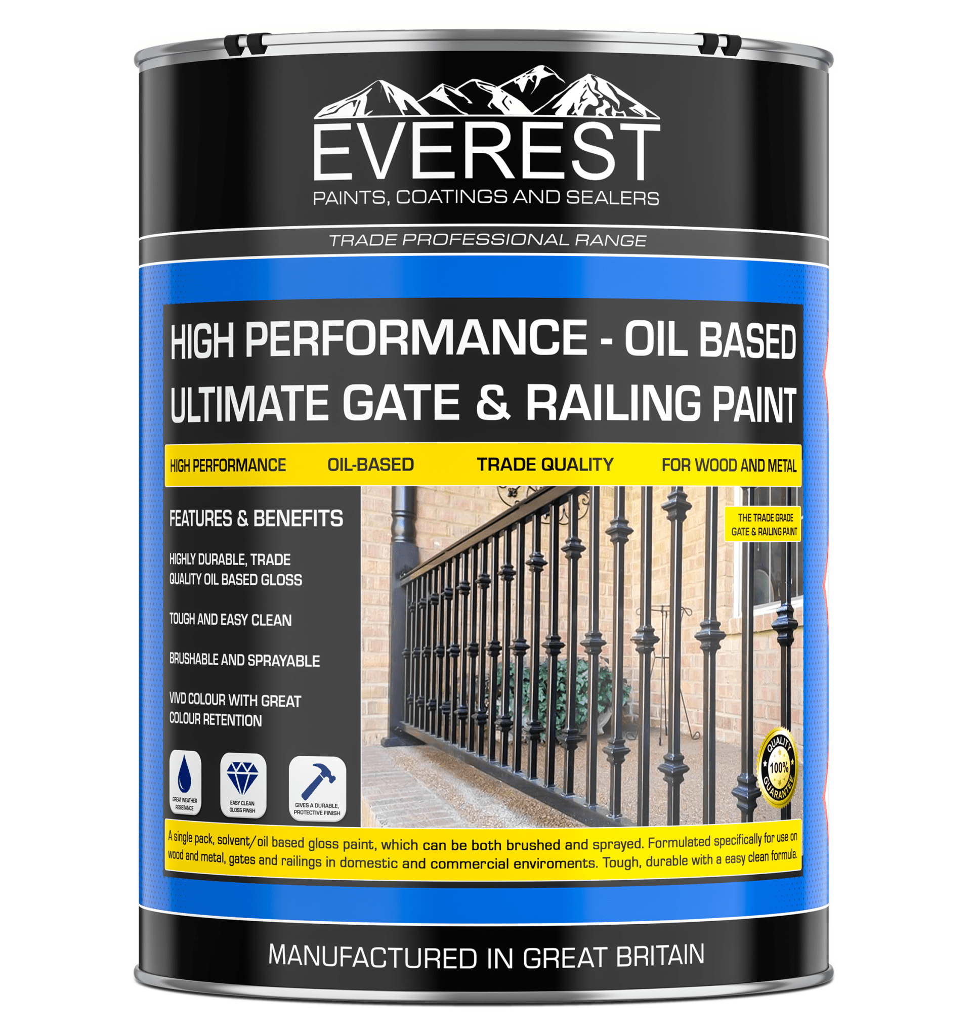 Everest - Gate & Railing Paint - Everest Paints