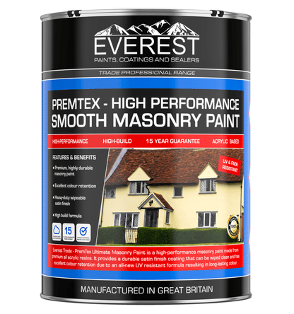 Everest - PremTex - Smooth Masonry Paint - Everest Paints
