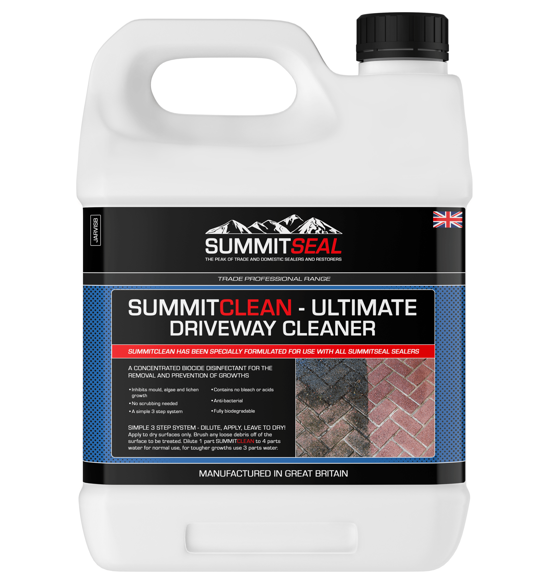 SummitSeal - Easy - Clean - Driveway Cleaner - Everest Paints